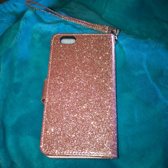 SUPER GLITTERY pink rose color iPhone 6s+ BN - Picture 2 of 4